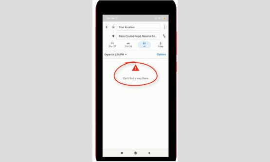 How To Fix Google Maps Location Problem(Can't Find A Way There)