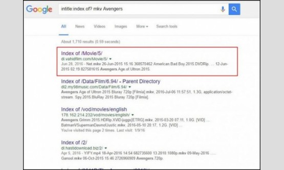 oneclick download hack directly from google search