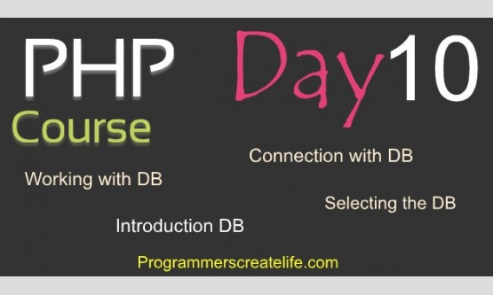 PHP Day 10