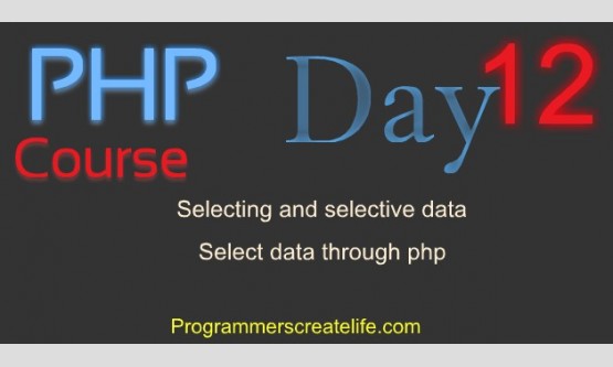 PHP Day 12