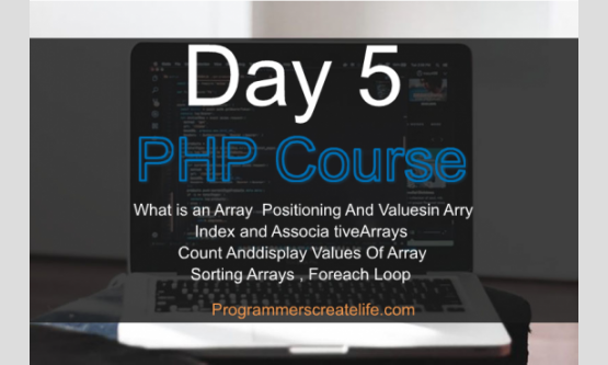 What is an Array?  Positions and Values in Array How to output array values using positions? Indexed Array & Associative Array Count Values of an Array What is for each loop?