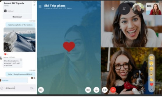 Record growth in the use of Skype April 2020