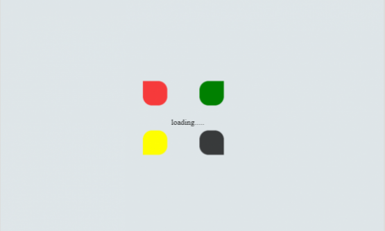 loading effects using CSS