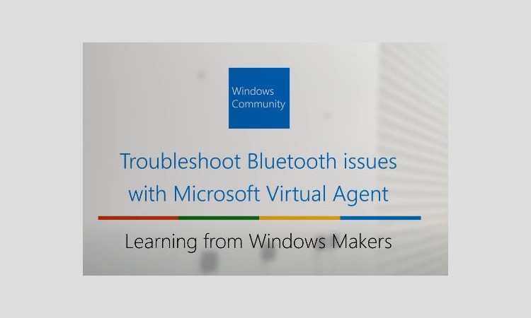 Get help with Bluetooth issues in Windows 10