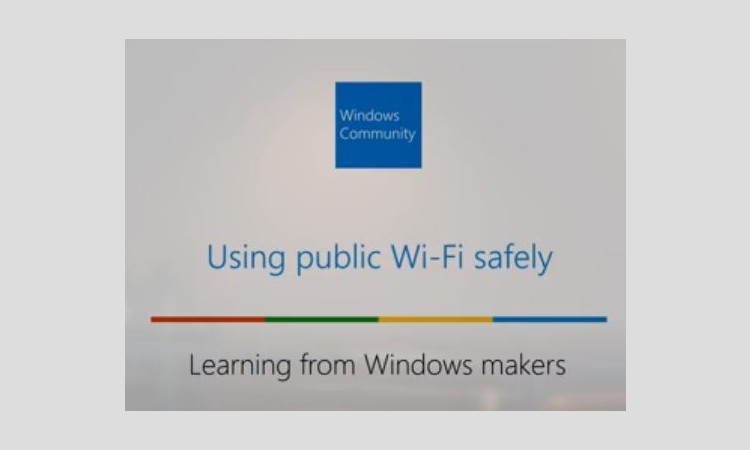 Staying safe on public Wi-Fi